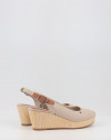 ICONIC ELBA SLING BACK WEDGE ICONIC ELBA SLING BACK WEDGE