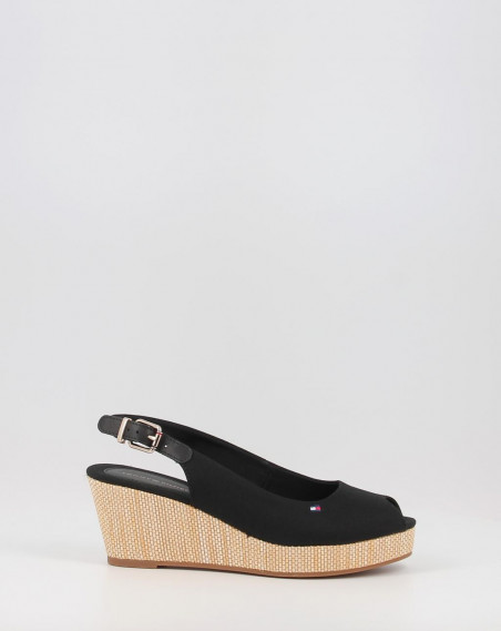 ICONIC ELBA SLING BACK WEDGE ICONIC ELBA SLING BACK WEDGE