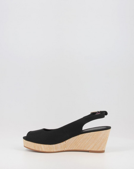 ICONIC ELBA SLING BACK WEDGE ICONIC ELBA SLING BACK WEDGE