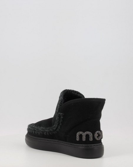 ESKIMO SNEAKER BOLD GLITTER LOGO BKBK