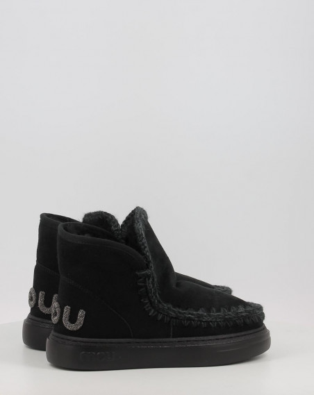 ESKIMO SNEAKER BOLD GLITTER LOGO BKBK