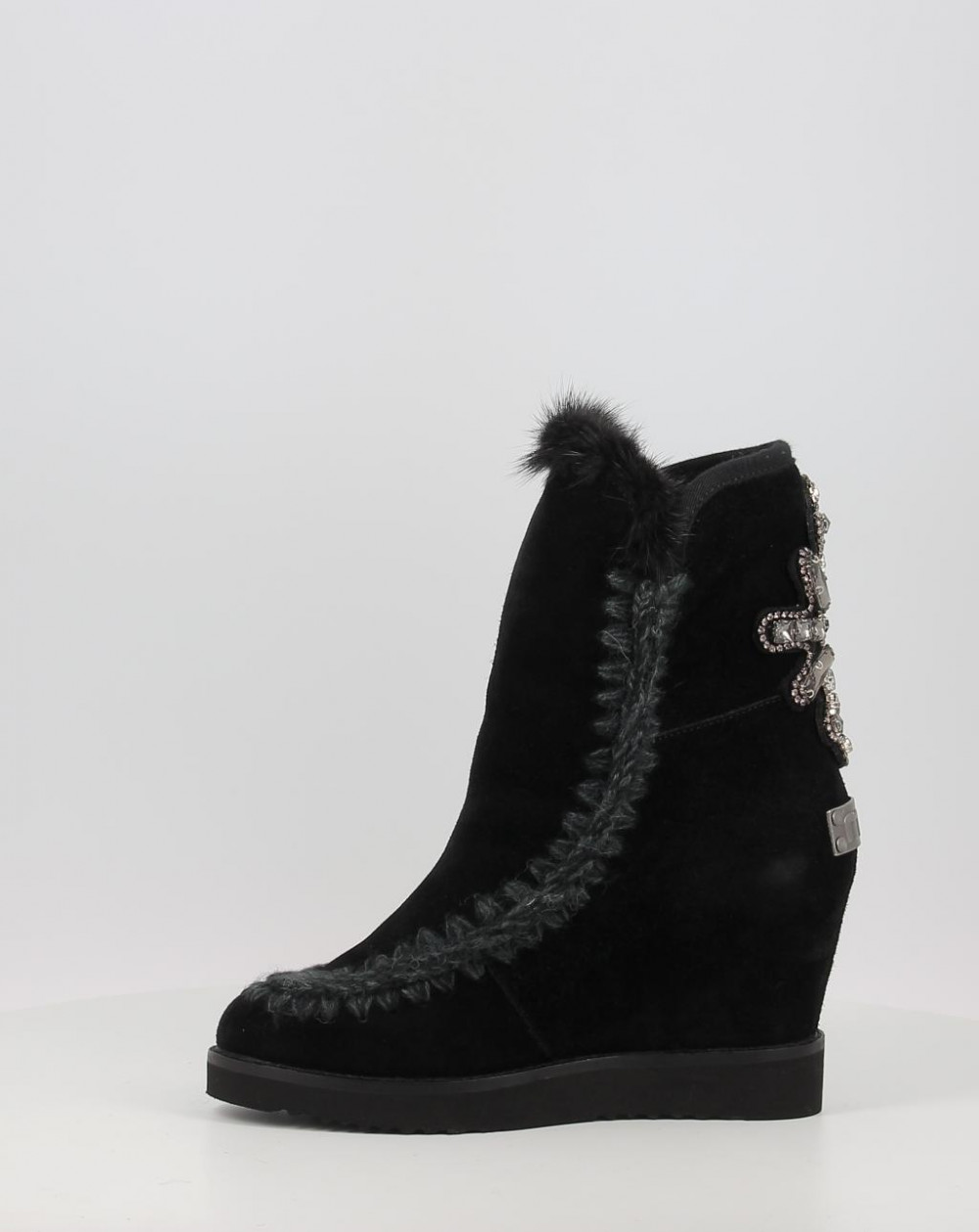 FRENCH TOE WEDGE BACK PATCH CROSS