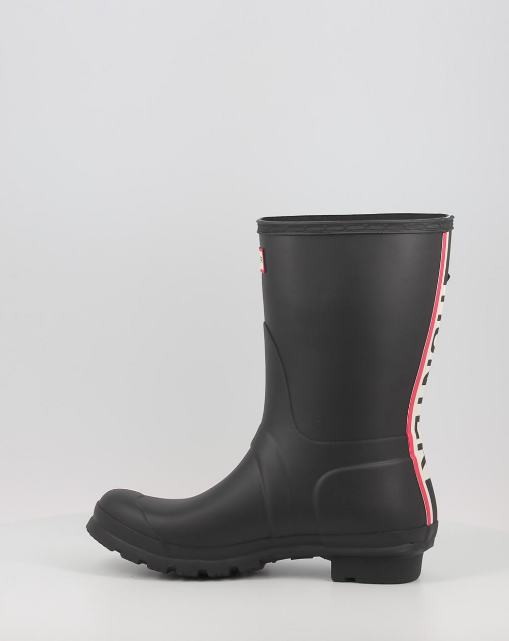 ORIGINAL SHORT HUNTER TRI COLOUR LOGOBACKSTRAP BOOT