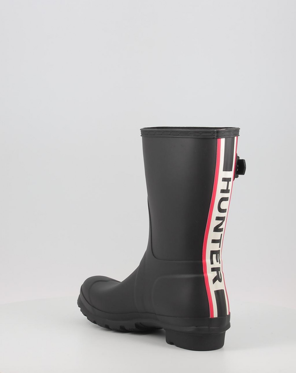 ORIGINAL SHORT HUNTER TRI COLOUR LOGOBACKSTRAP BOOT