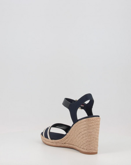 MONO WEBBING HIGH WEDGE SANDAL