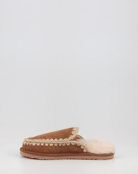 SUEDE SLIPPER FULL ESKIMO STITCH