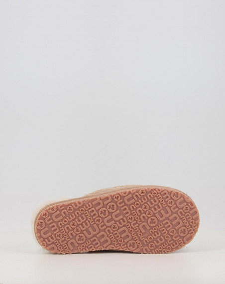 SUEDE SLIPPER FULL ESKIMO STITCH