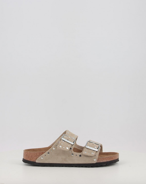 Sandali Birkenstock ARIZONA RIVET LEVE Taupe