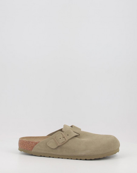 Zoccoli Birkenstock BOSTON  LEVE Faded Khaki Kaki