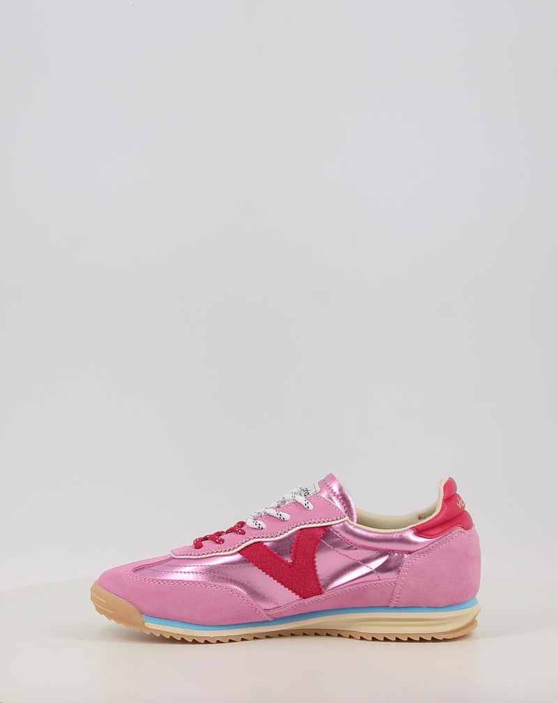 Sneakers VICTORIA SATURNO NYLON & SERRAJE METAL 1158111 rosa