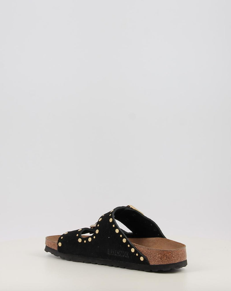 Sandali BIRKENSTOCK ARIZONA RIVET LEVE nero