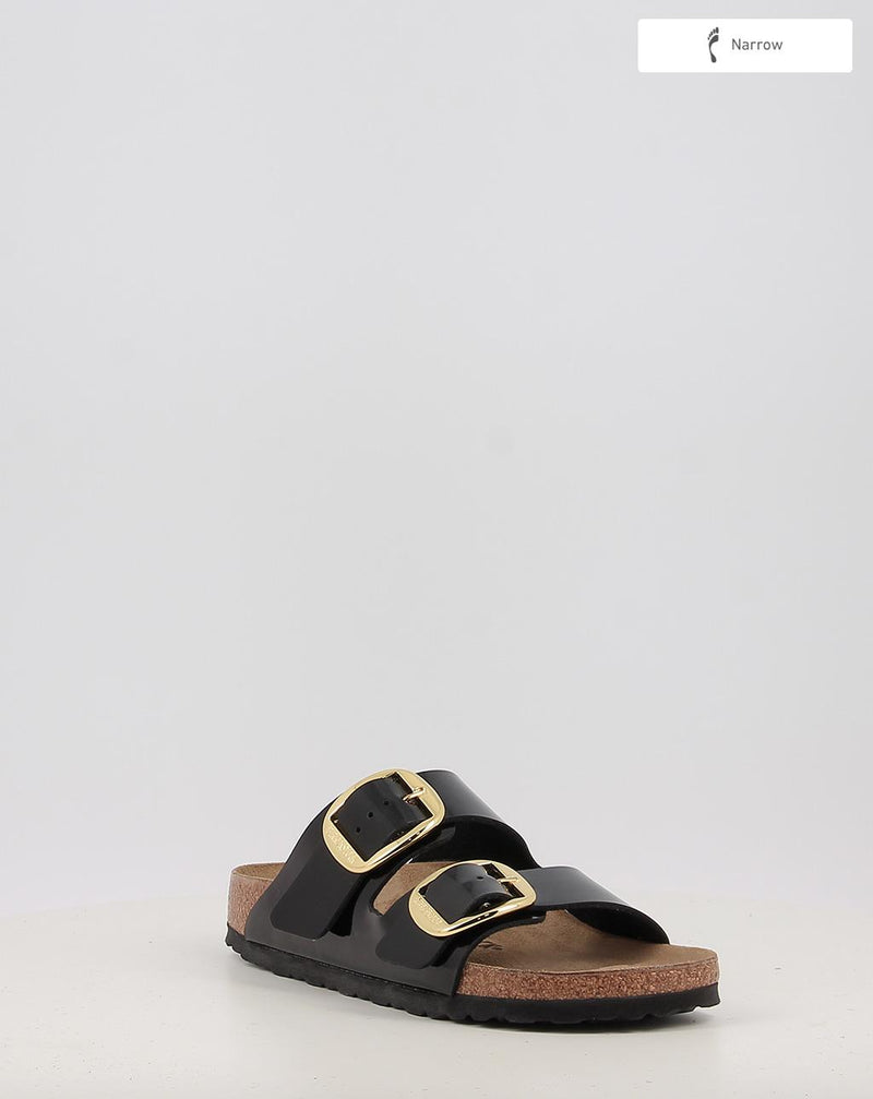 Sandali BIRKENSTOCK ARIZONA BIG BUCKLE BF PATENT nero