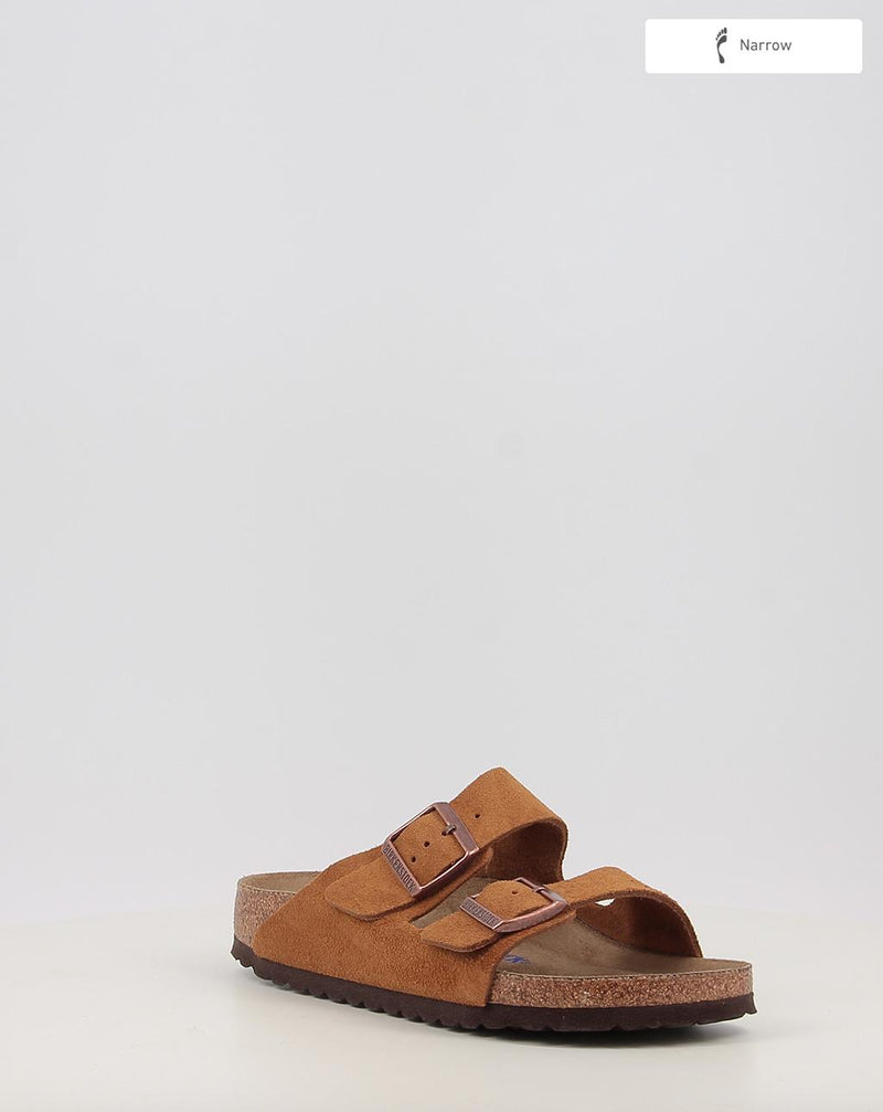 Sandali BIRKENSTOCK Arizona SFB LEVE Mink pelle