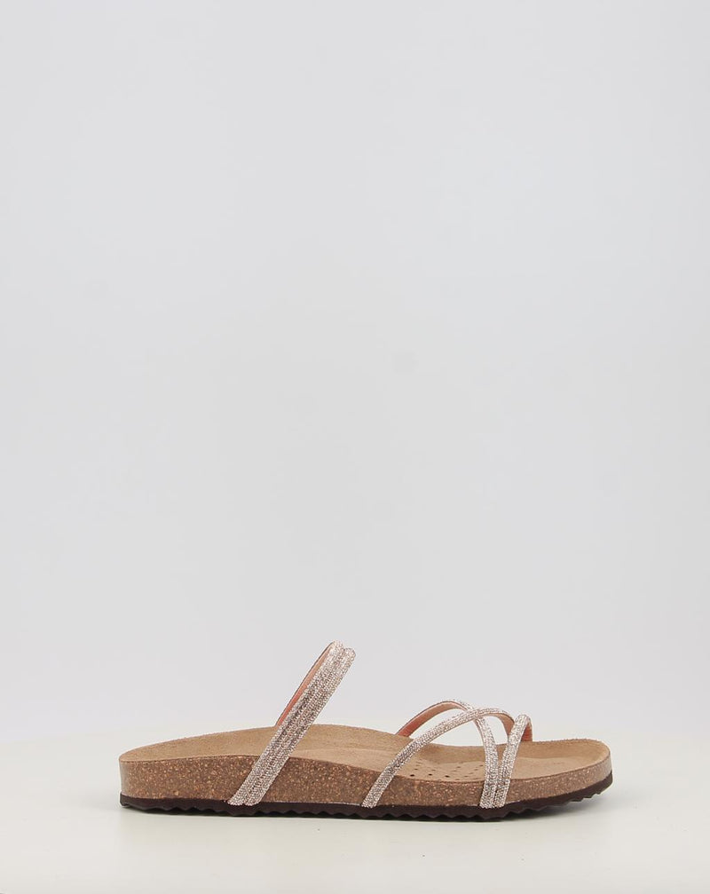 Sandali GEOX D BRIONIA D65Y3I metallizzato