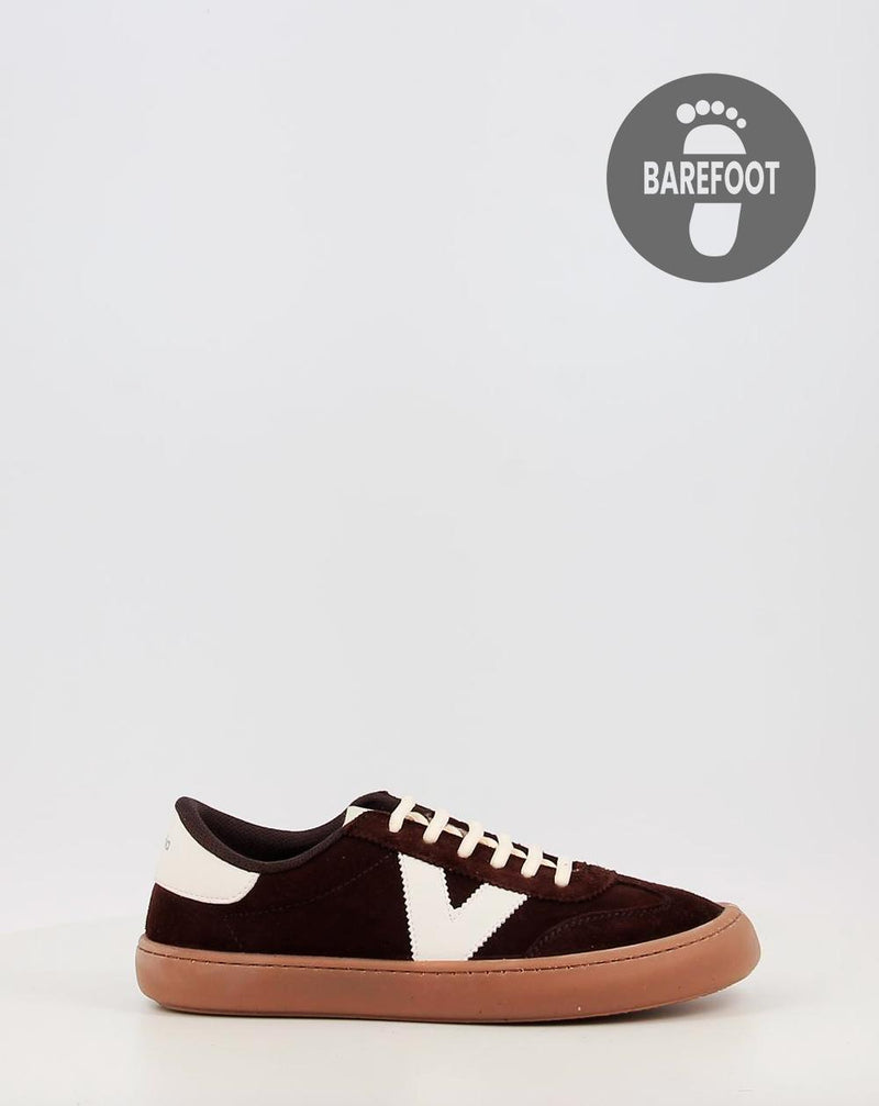 Sneaker VICTORIA OLMO BAREFOOT EFECTO PIEL & SERRAJE 1186103 marrone