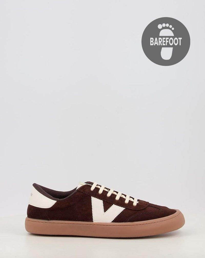 Sneaker VICTORIA OLMO BAREFOOT EFECTO PIEL & SERRAJE 1186103 marrone