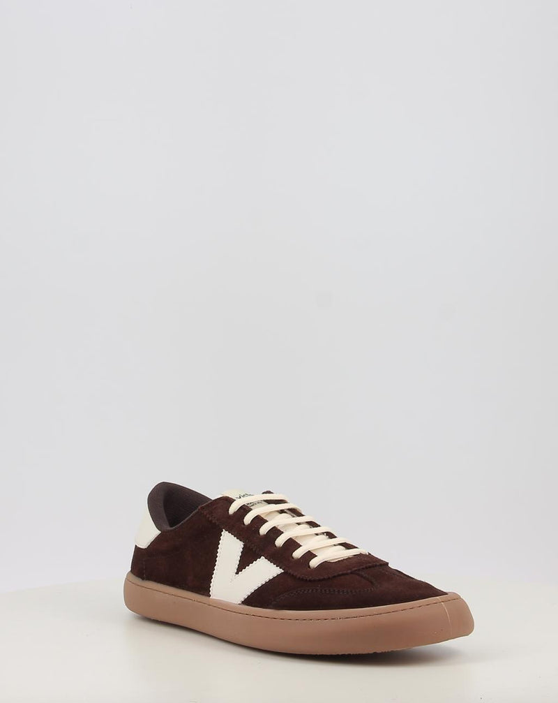 Sneaker VICTORIA OLMO BAREFOOT EFECTO PIEL & SERRAJE 1186103 marrone