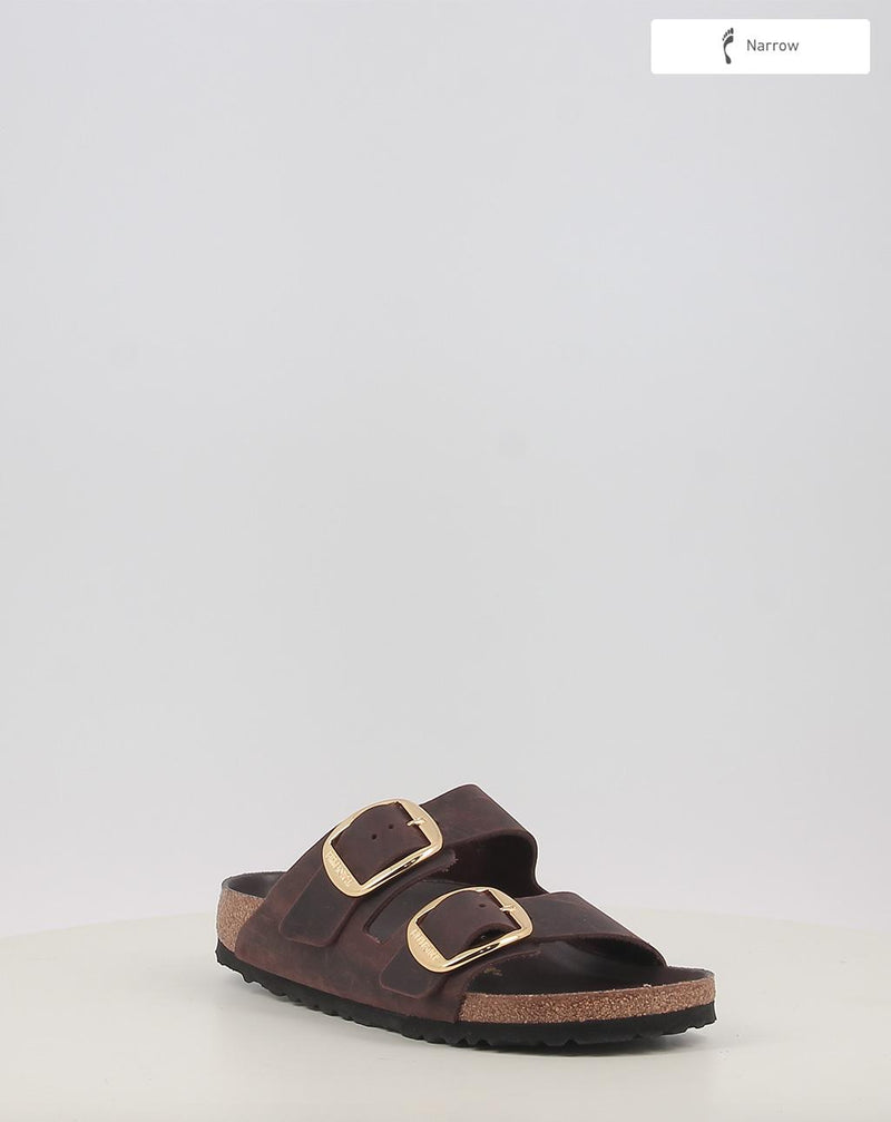 Sandalias BIRKENSTOCK ARIZONA BIG BUCKLE LEOI HABANA HEX marrón