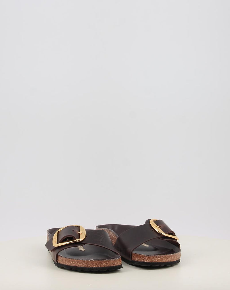 Sandalias BIRKENSTOCK Madrid Big Buckle LEOI Habana HEX marrón
