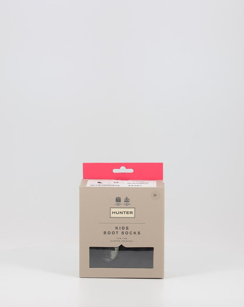 Calzini HUNTER KIDS 6 STITCH CABLE nero