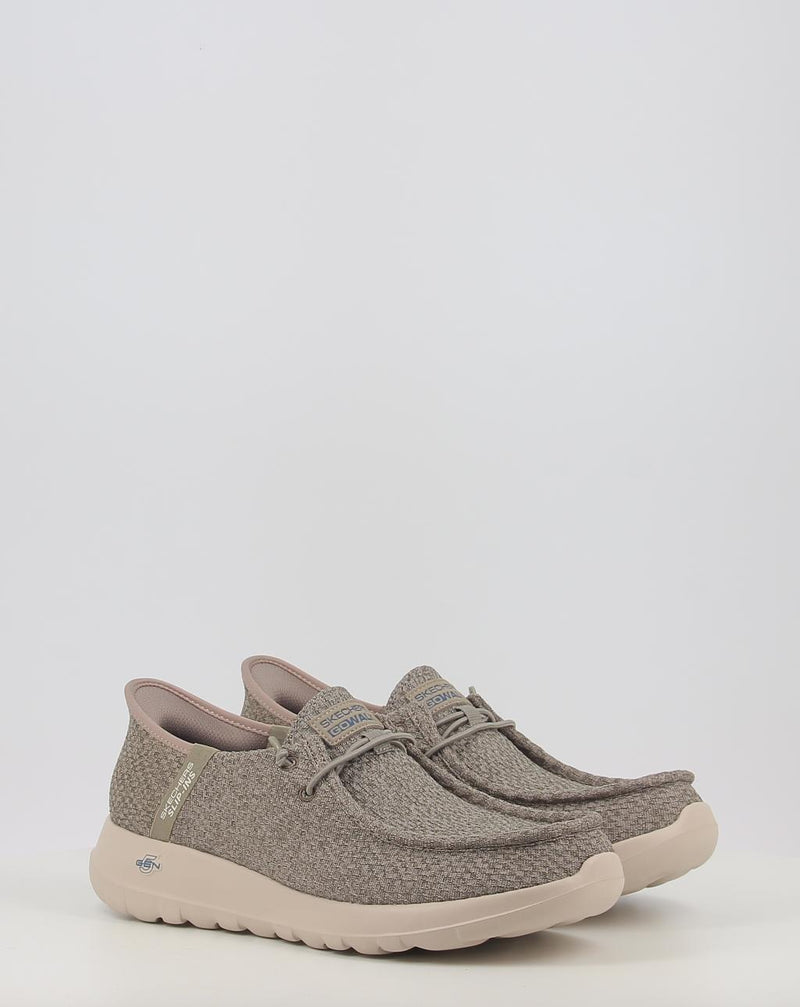 Mocassini SKECHERS SLIP-INS: GO WALK MAX - HALCYON 216285 taupe