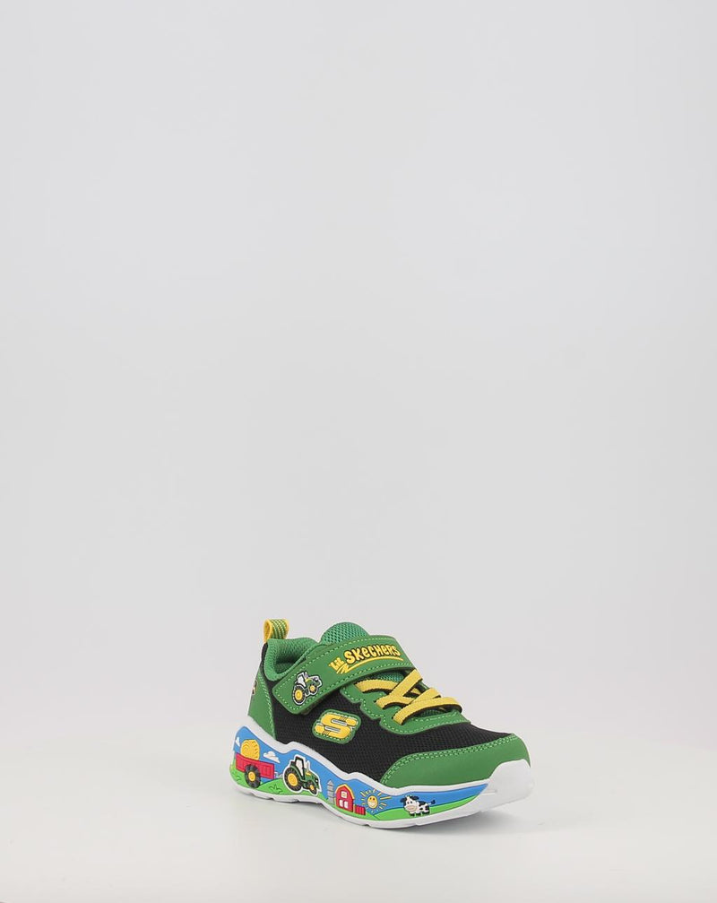 Zapatillas SKECHERS JOHN DEERE: PLAY SCENE 407065N verde