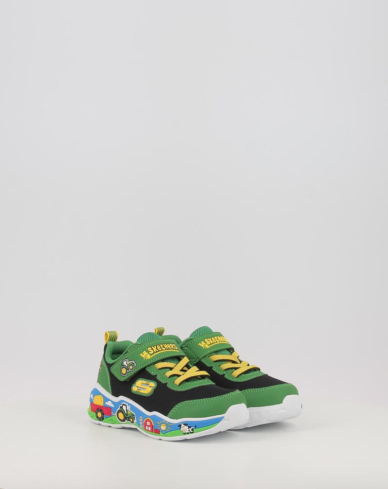 Zapatillas SKECHERS JOHN DEERE: PLAY SCENE 407065N verde
