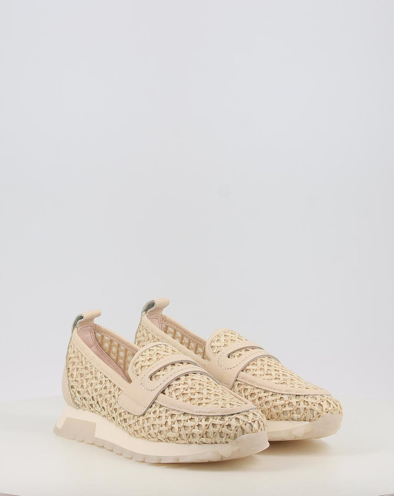 Mocassini HISPANITAS OREGON RHV264856 crema