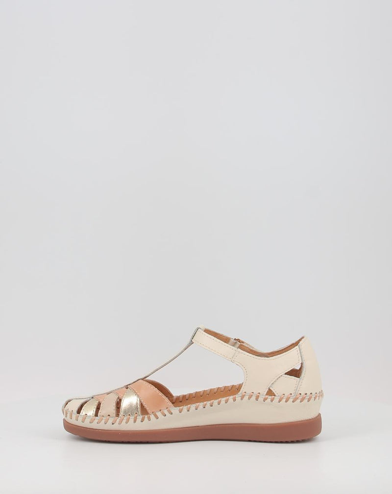Sandalias PIKOLINOS CADAQUES W8K-0705C1 crema