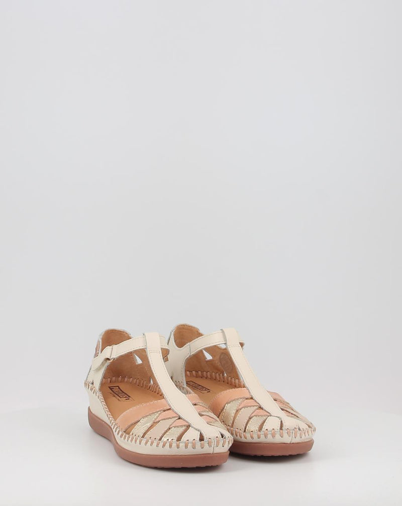 Sandalias PIKOLINOS CADAQUES W8K-0705C1 crema