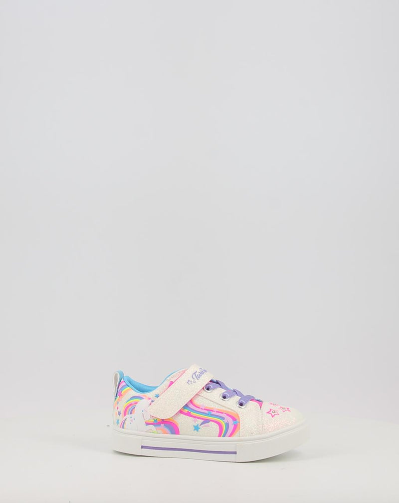 Sneaker SKECHERS TWINKLE SPARKS - WHIMSICAL SHIMMER 314818N bianco