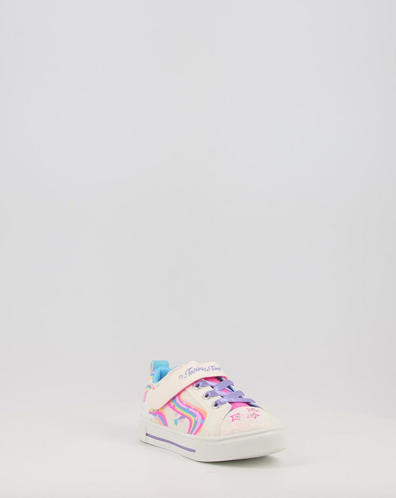 Sneaker SKECHERS TWINKLE SPARKS - WHIMSICAL SHIMMER 314818N bianco