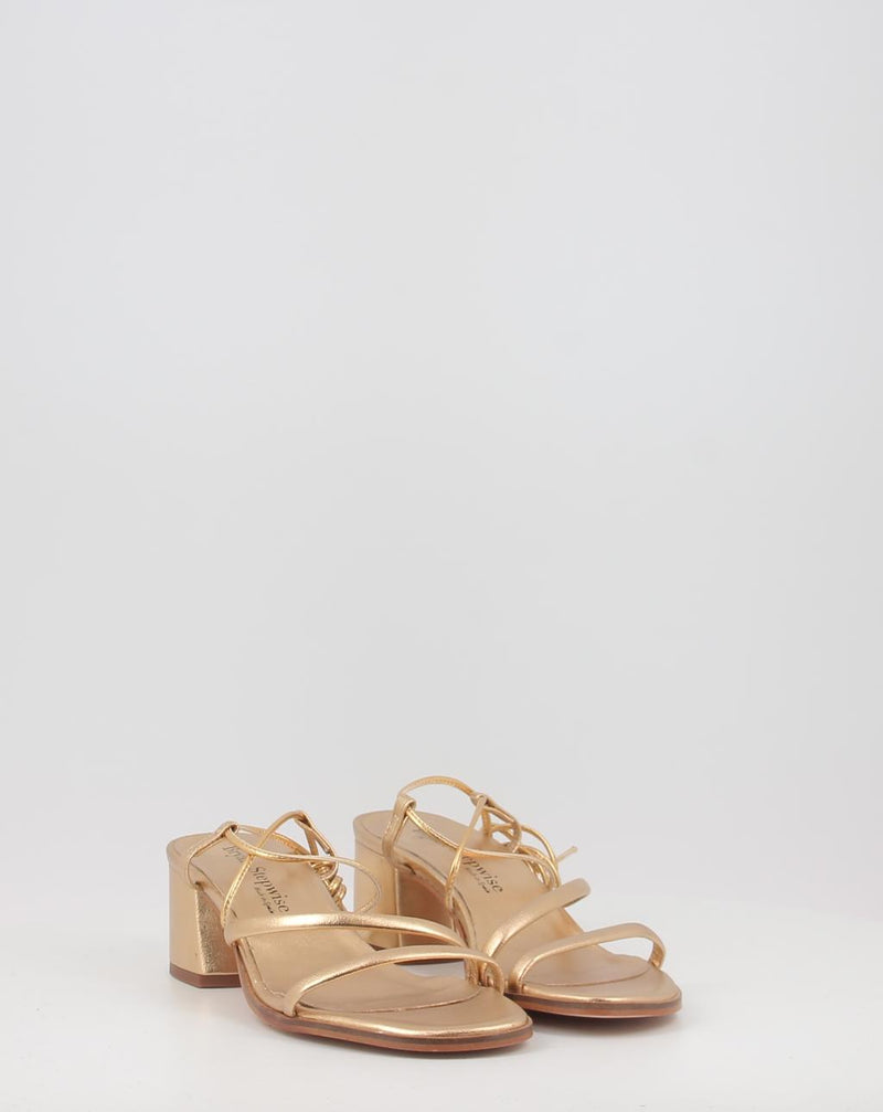 Sandalias BRYAN STEPWISE GRECIA oro