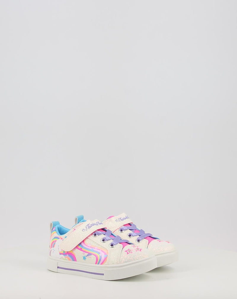 Sneaker SKECHERS TWINKLE SPARKS - WHIMSICAL SHIMMER 314818N bianco