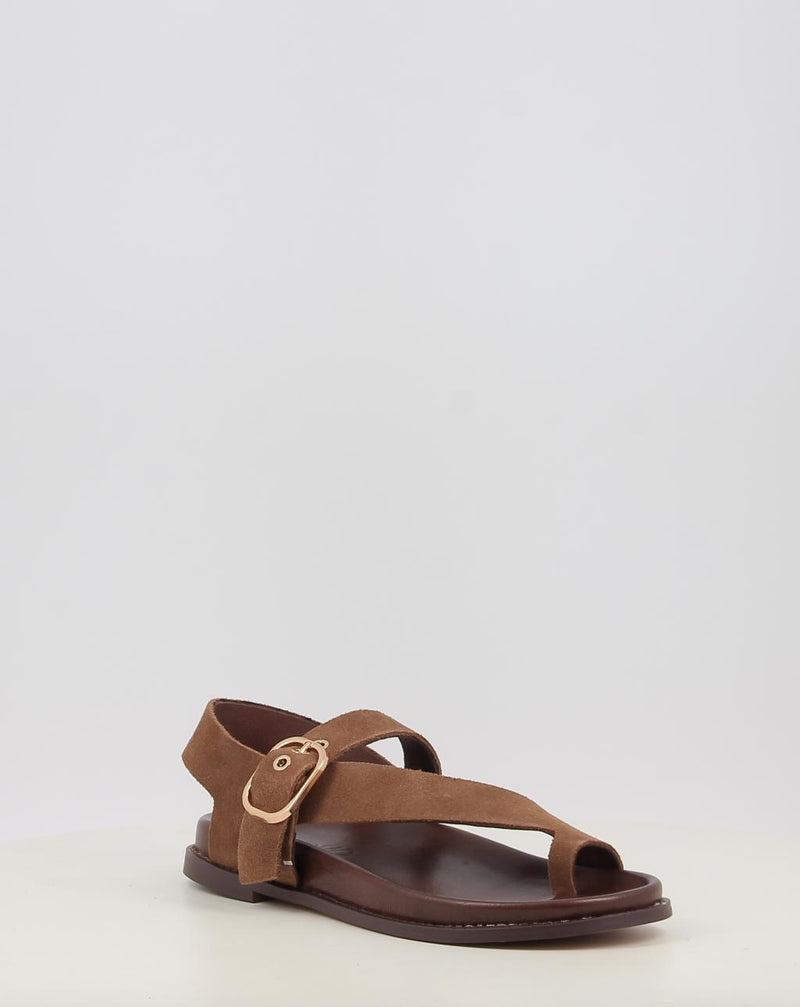 Sandali INUOVO D51014 cuoio