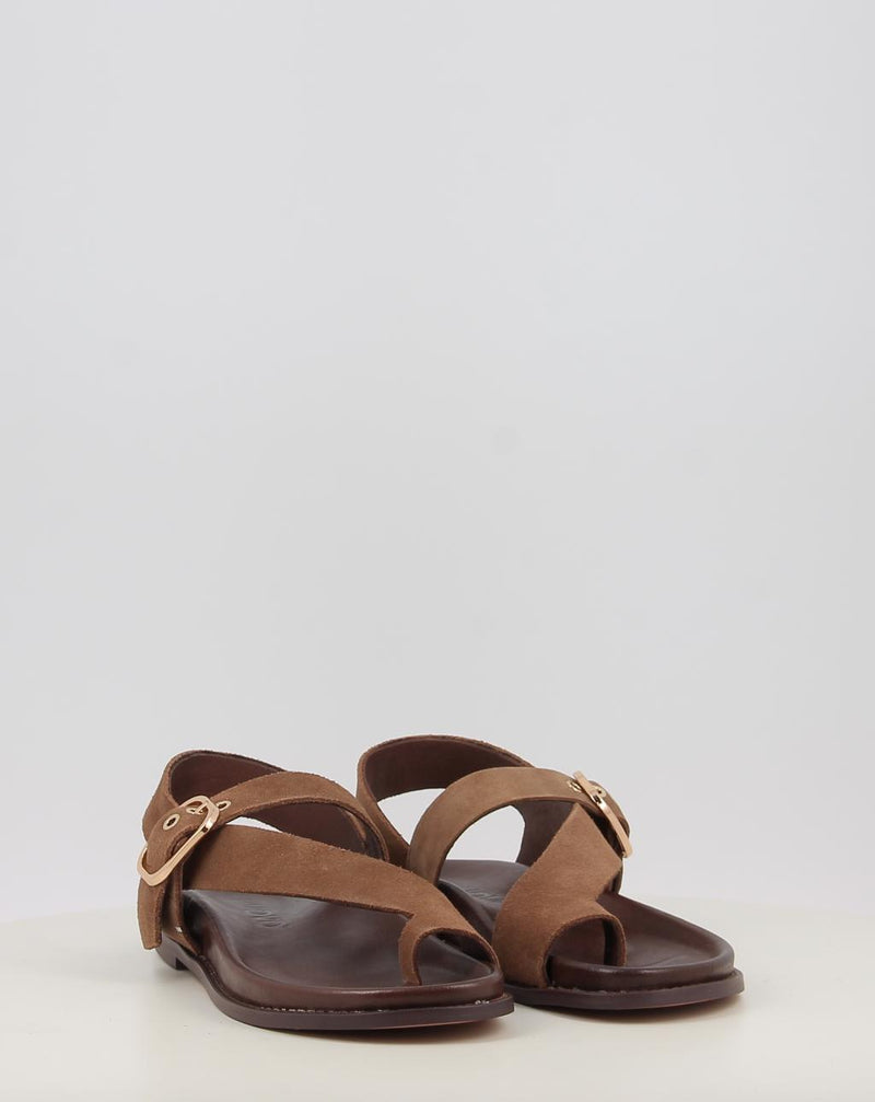 Sandali INUOVO D51014 cuoio