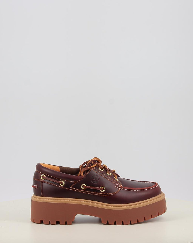 Botines TIMBERLAND STONE STREET BOAT SHOE ROOTBEER marrón