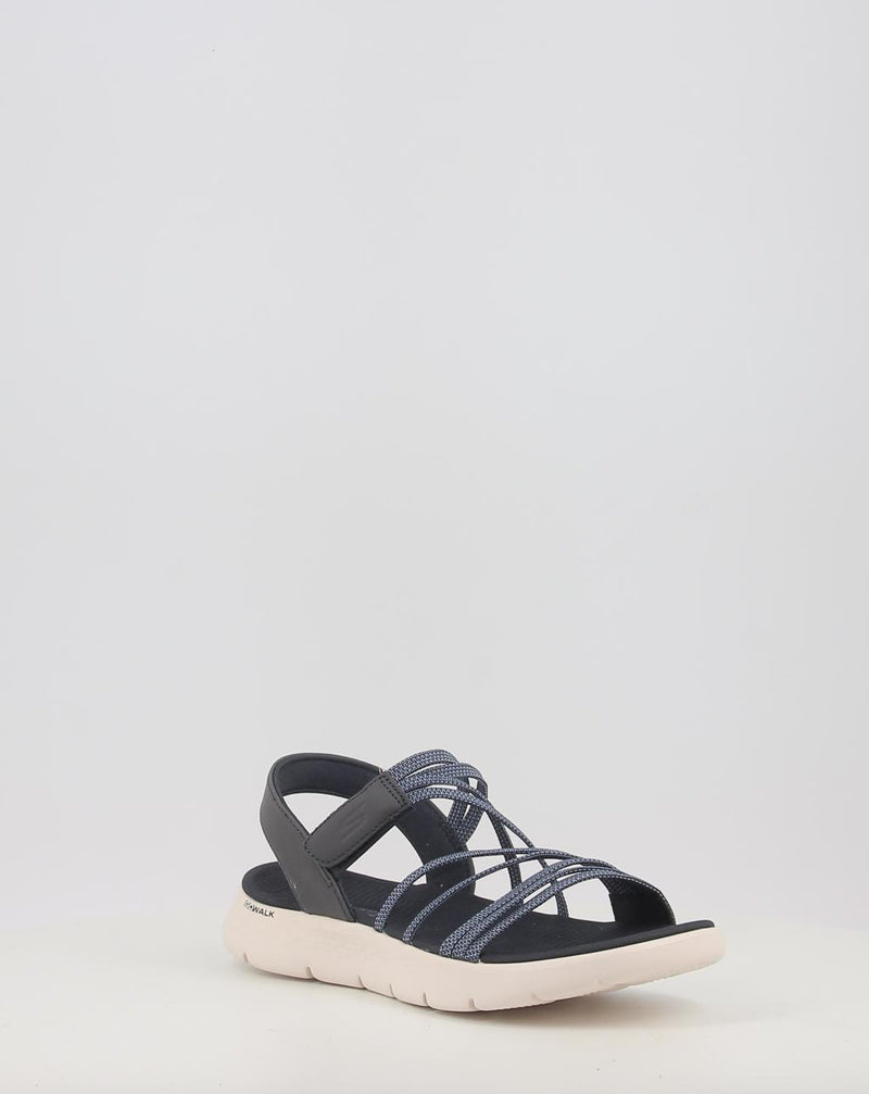 Sandali SKECHERS GO WALK FLEX SANDAL - 141473 blu
