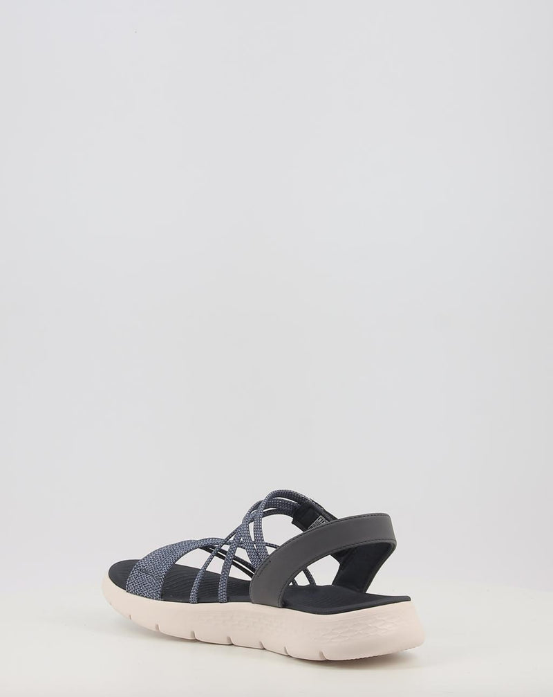 Sandali SKECHERS GO WALK FLEX SANDAL - 141473 blu