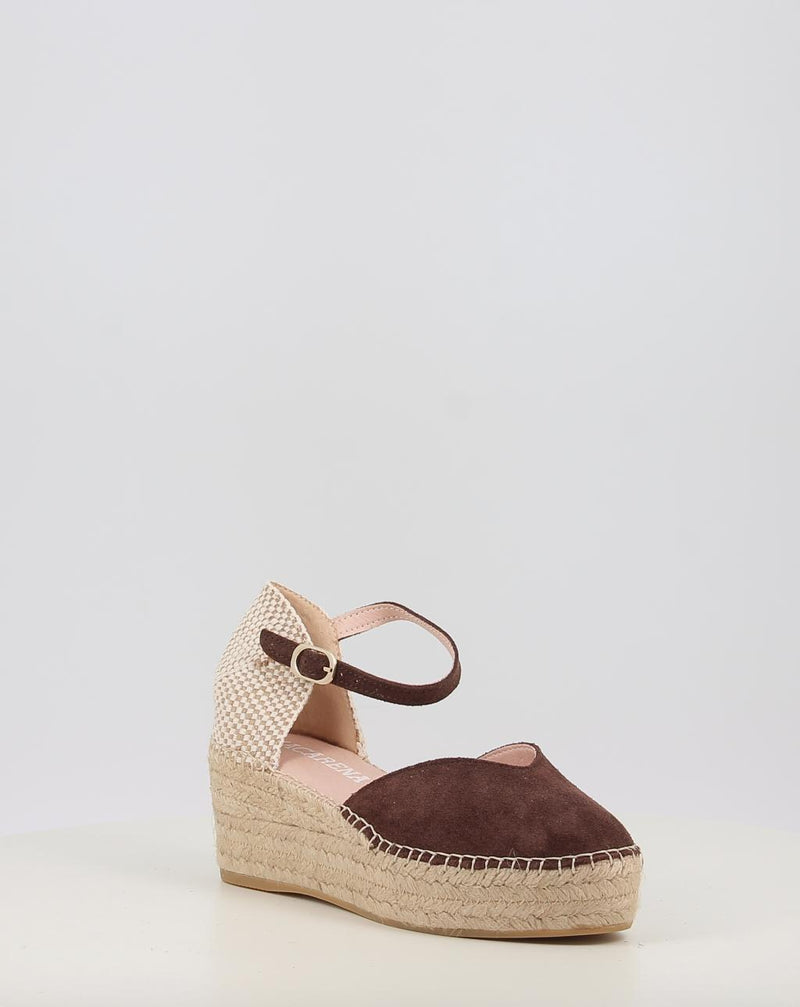 Espadrillas MACARENA JAVA22 marrone