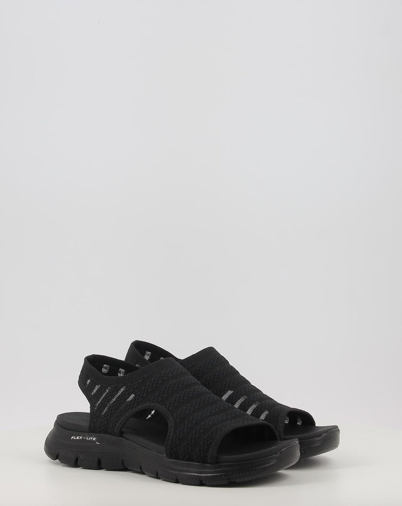 Sandali SKECHERS FLEX APPEAL 4.0 - BOLDEST 119479 nero