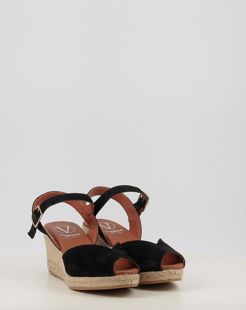 Espadrillas VIGUERA 2008 nero