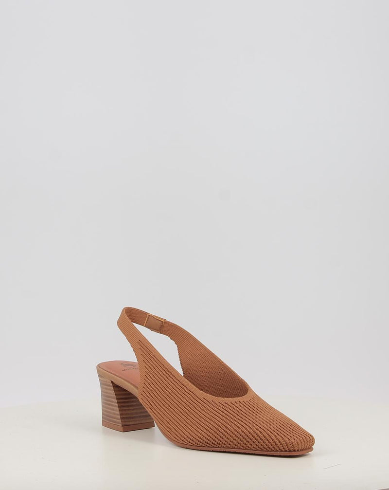 Scarpe MISS ELASTIC NEW PARIS cuoio