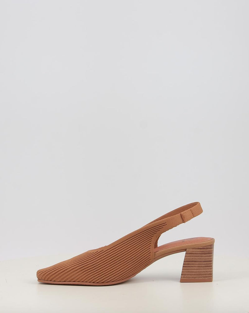 Scarpe MISS ELASTIC NEW PARIS cuoio
