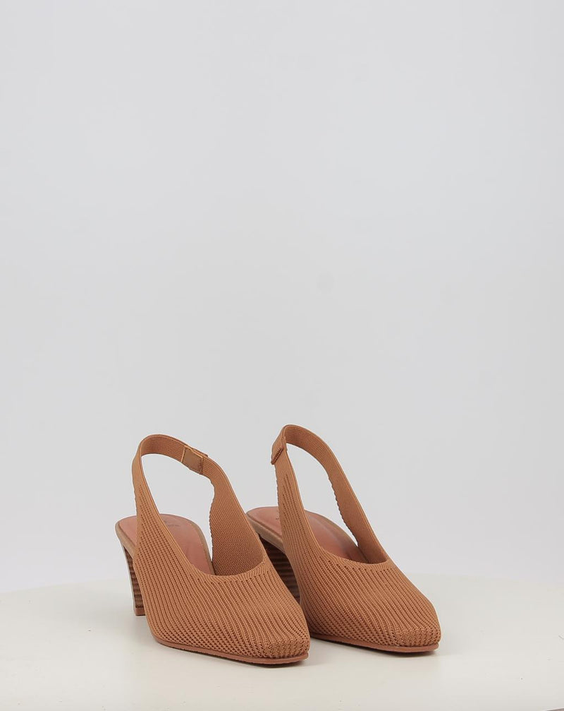Scarpe MISS ELASTIC NEW PARIS cuoio