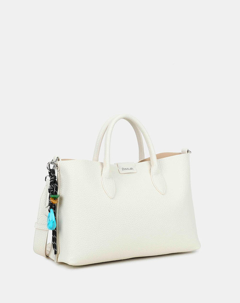 Borse BINNARI QUILLA 21090 bianco