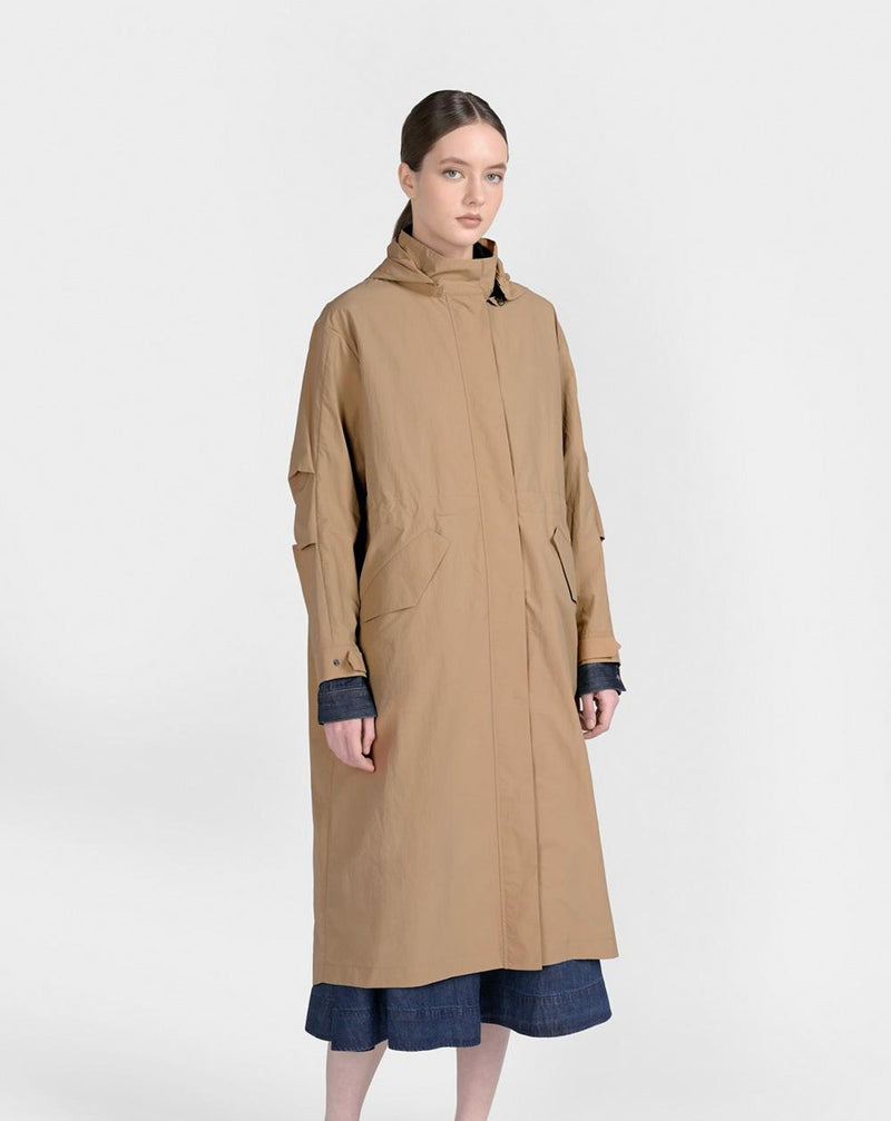 Giacche CANADIAN IRIS W HOOD GS226113 marrone