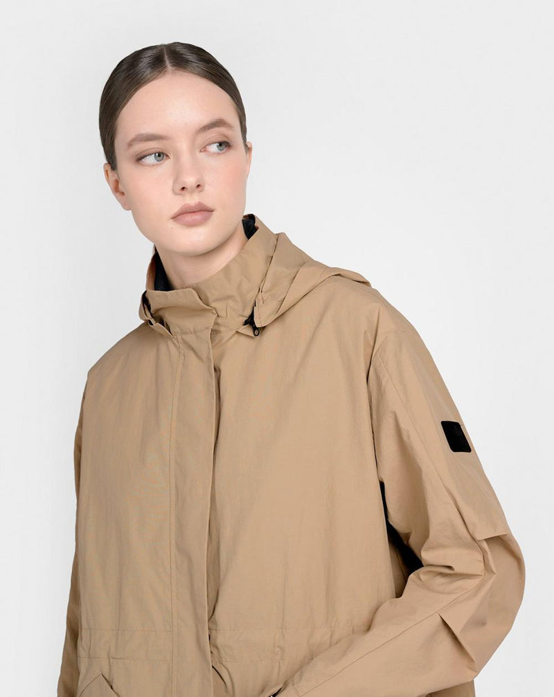 Giacche CANADIAN IRIS W HOOD GS226113 marrone