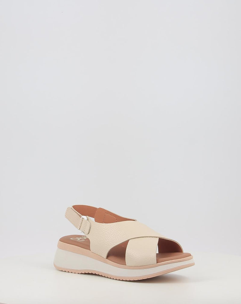 Sandali OBI SHOES 5943 crema