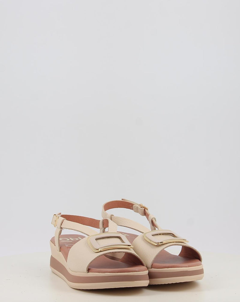 Sandali OBI SHOES 6045 crema